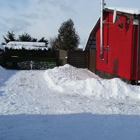 Ferienhaus Storchenweg Mahlzow Bagian luar foto