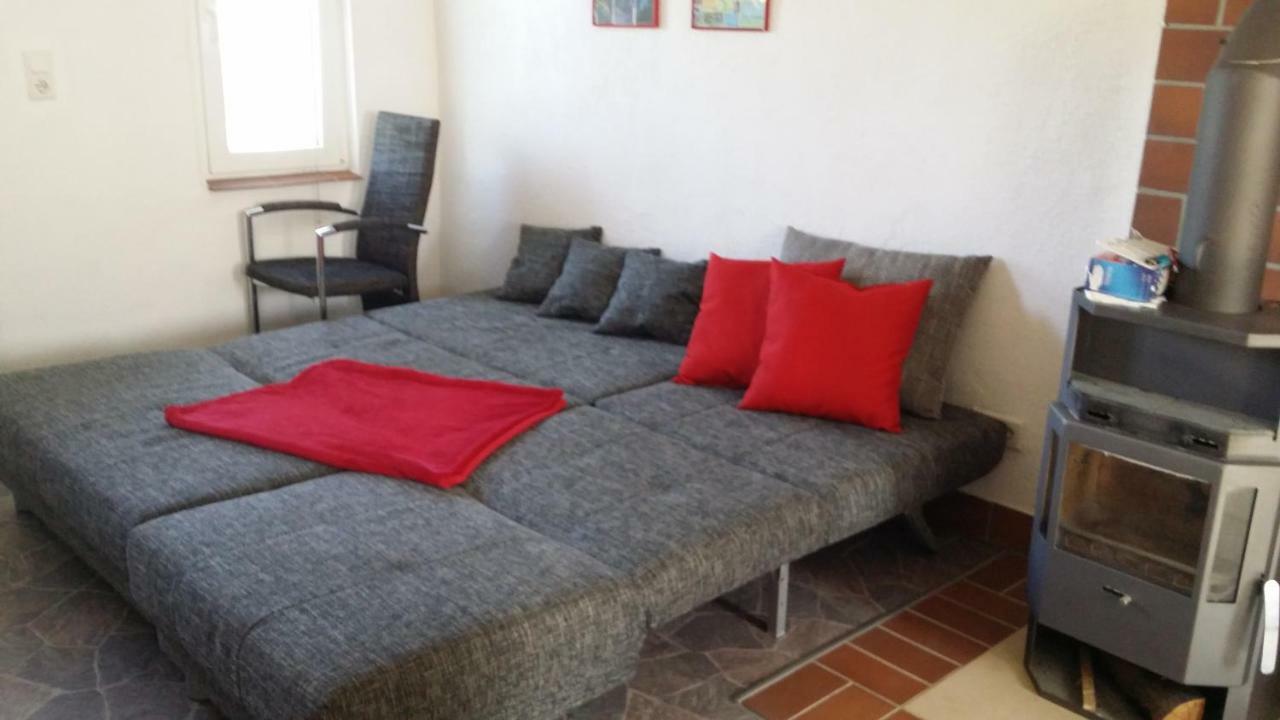 Ferienhaus Storchenweg Mahlzow Bagian luar foto